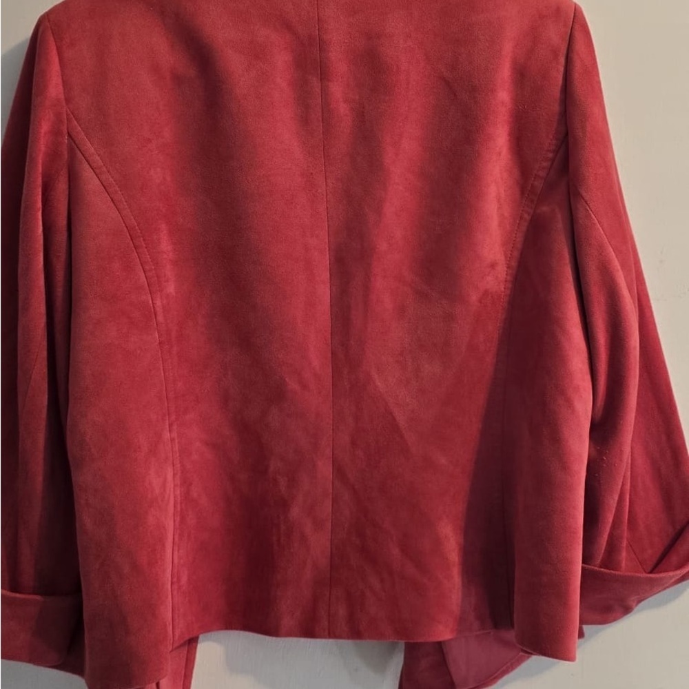 Tahari Bold Red Women's Blazer - Picture 8 of 10